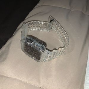 Clear Apple Watch band